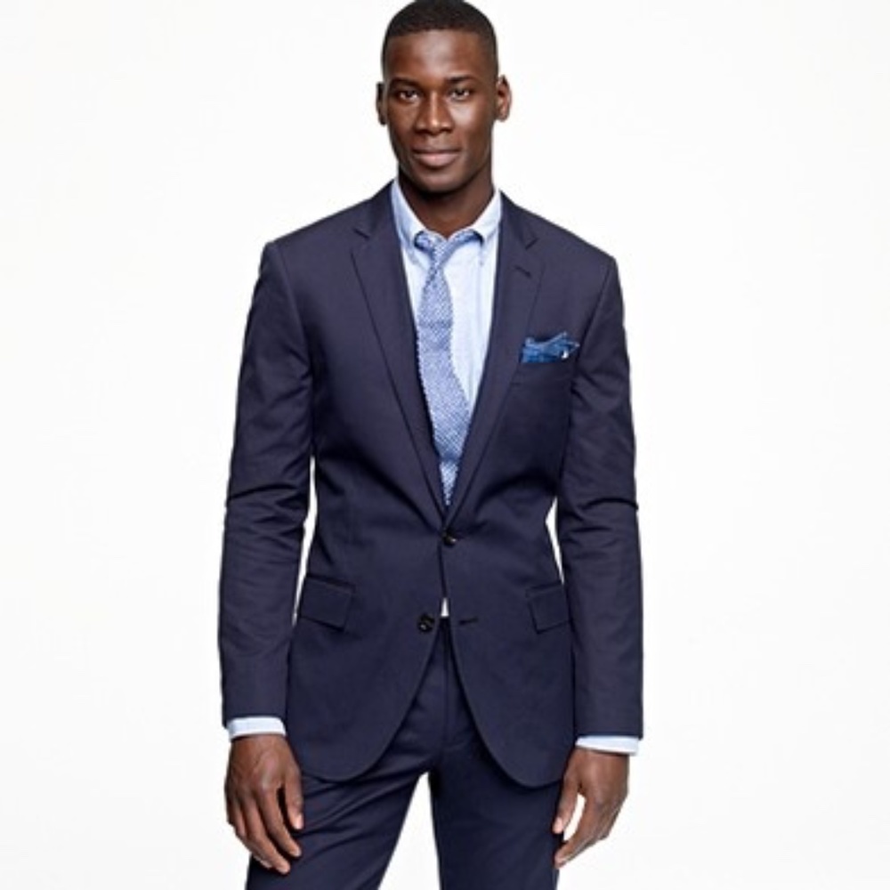 (New Reduction) Tailored 2 Button Ludlow Navy Suit